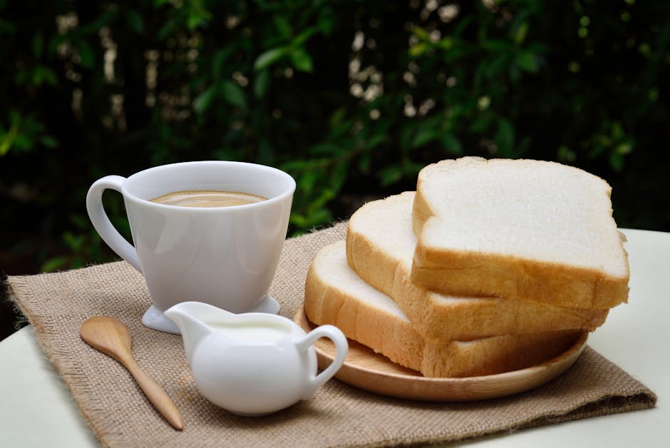 bread coffee food breakfast 161430 1